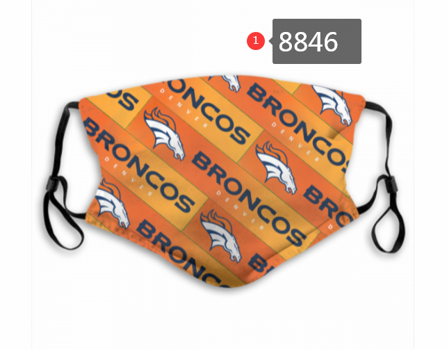 Denver Broncos  #2 Dust mask with filter